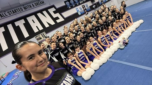 Verso Düsseldorf con slancio: gli Alba Cheer Titans accendono la pedana nello show off ufficiale Verso Düsseldorf con slancio: gli Alba Cheer Titans accendono la pedana nello show off ufficiale