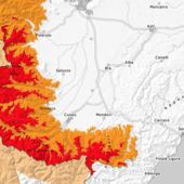 Dal Monregalese alla Valle Po, il pericolo valanghe raggiunge il grado FORTE
