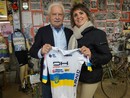Silvia Gullino con Gianni Savio, storico manager di ciclismo scomparso a 76 anni Silvia Gullino con Gianni Savio, storico manager di ciclismo scomparso a 76 anni