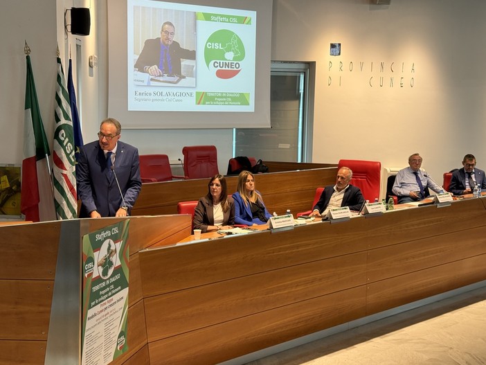 La Staffetta Cisl parte da Cuneo: “Modello di crescita da estendere a tutto il Piemonte”