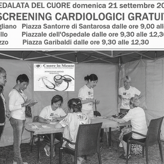 Domenica 21 settembre: la “Pedalata del Cuore” unisce sport, convivialità, socialità, salute e prevenzione Domenica 21 settembre: la “Pedalata del Cuore” unisce sport, convivialità, socialità, salute e prevenzione
