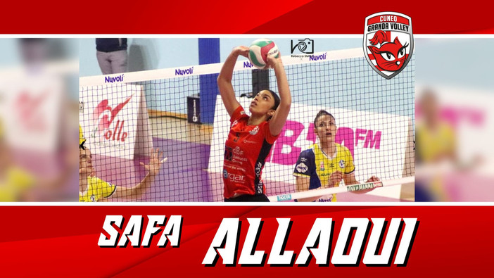 VOLLEY A1F / Cuneo Granda Volley saluta Safa Allaoui, un anno di serie A1 tra le “Gatte”
