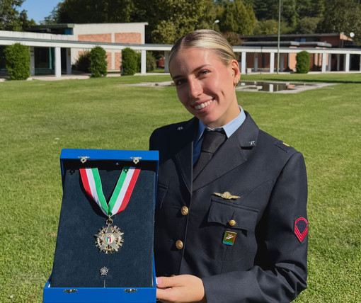Gaia Caforio ha ricevuto il Collare d’Oro al Merito Sportivo del Coni