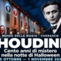 Cento anni dal mito di Houdini: al Museo della Magia di Cherasco un weekend speciale per Halloween Cento anni dal mito di Houdini: al Museo della Magia di Cherasco un weekend speciale per Halloween