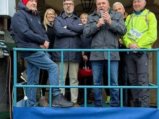 Saluzzo 2026, momenti del 23° Fitwalking del cuore