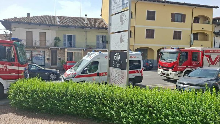 I soccorsi sul posto