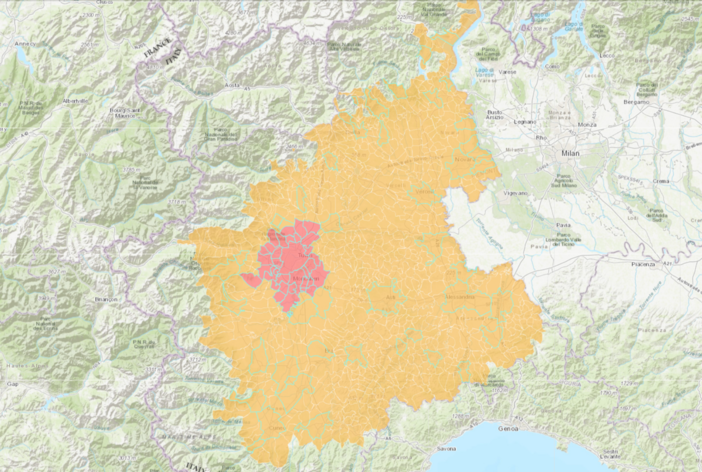 Semaforo antismog: limitazioni da livello arancione oggi e domani in provincia di Cuneo