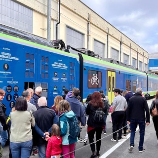Per la &quot;Giornata internazionale della famiglia&quot; Alstom ha aperto le porte dello stabilimento di Savigliano