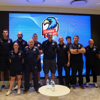 Lo staff tecnico del settore giovanile di Cuneo Volley