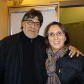 Silvia Gullino con il compianto Luis Sepúlveda Silvia Gullino con il compianto Luis Sepúlveda
