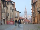 Immagine di archivio del centro storico di Saluzzo