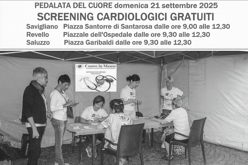 Domenica 21 settembre: la “Pedalata del Cuore” unisce sport, convivialità, socialità, salute e prevenzione Domenica 21 settembre: la “Pedalata del Cuore” unisce sport, convivialità, socialità, salute e prevenzione