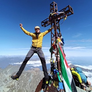 Sandro Maranetto sul Monviso Sandro Maranetto sul Monviso