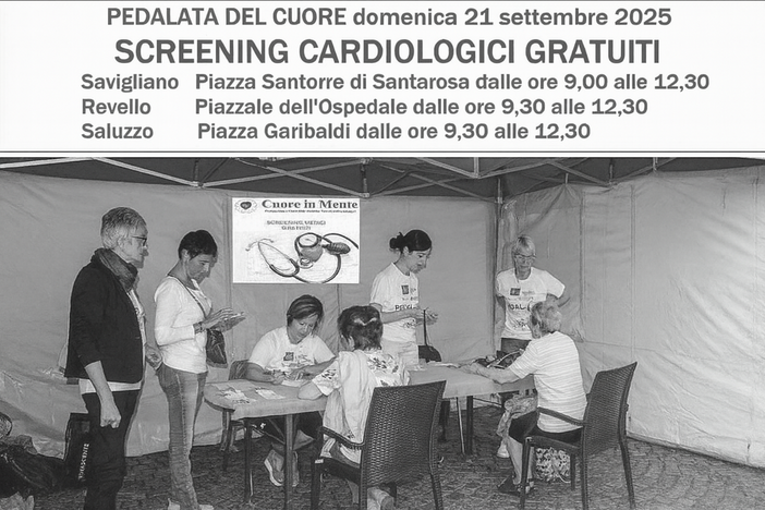 Domenica 21 settembre: la “Pedalata del Cuore” unisce sport, convivialità, socialità, salute e prevenzione Domenica 21 settembre: la “Pedalata del Cuore” unisce sport, convivialità, socialità, salute e prevenzione