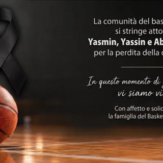 L'abbraccio del Basket Borsi di Ceva ai tre figli di Mina, morta a soli 50 anni
