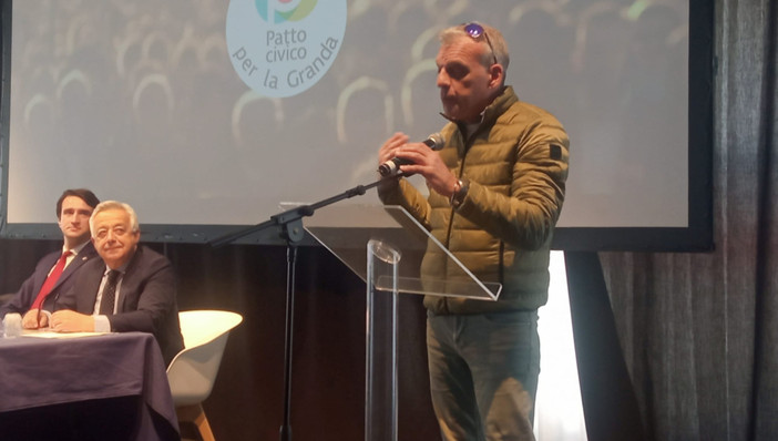 Luciano Sciandra, sindaco di Garessio Luciano Sciandra, sindaco di Garessio