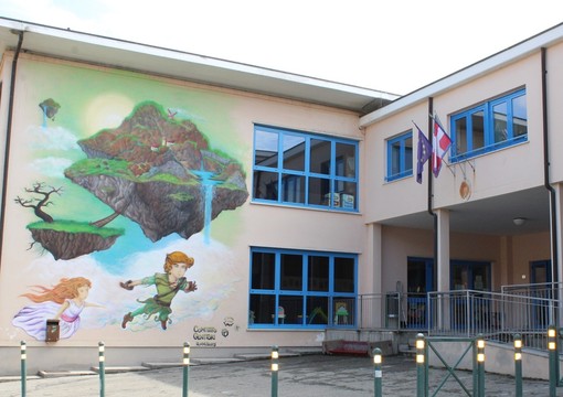 Il complesso della scuola Coppino ad Alba