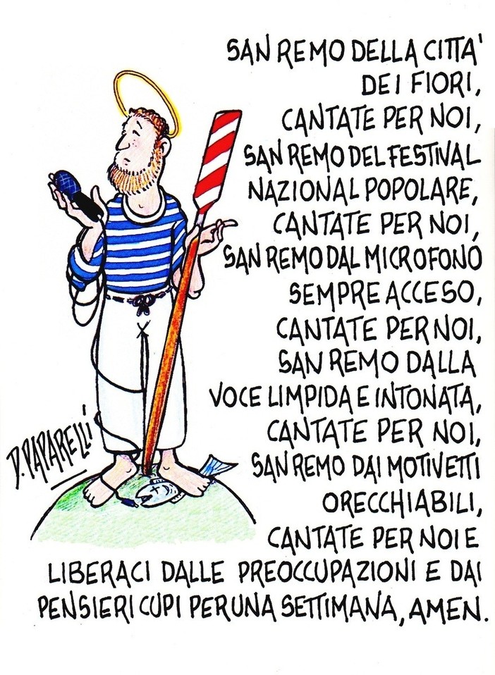 Al via la settimana del Festival... Sanremo cantate per noi!