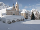 Lo spettacolo del Santuario di Vinadio, sommerso dalla neve Lo spettacolo del Santuario di Vinadio, sommerso dalla neve
