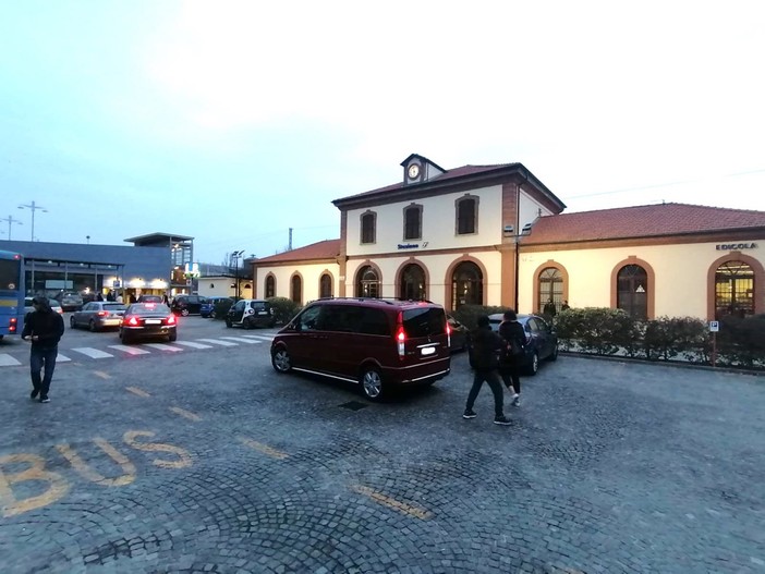 La stazione ferroviaria di Alba