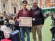 Samuele Revelli, studente della classe 5ª KL del Liceo Classico "Bodoni" di Saluzzo