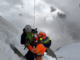 Alpinisti bloccati sulla parete nord di Punta Venezia: spettacolare intervento del Soccorso alpino [VIDEO]