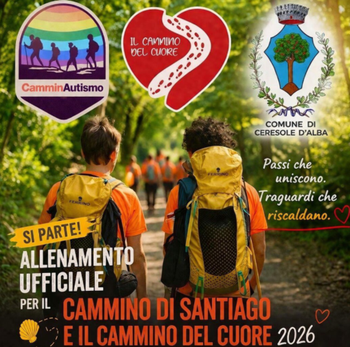 Ceresole d’Alba accoglie il primo allenamento di CamminAutismo