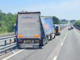 Disagi sull'A21, un tir ha perso il carico sulla carreggiata [VIDEO]