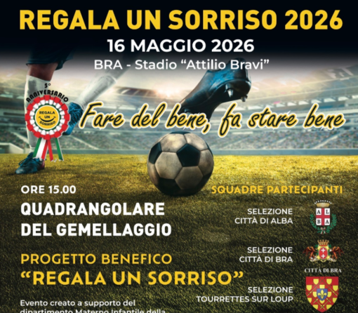 Bra in campo per il “Torneo del Sorriso”: calcio, amicizia e beneficenza