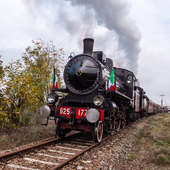 Il treno storico transitato a novembre da Alba a Castagnole Lanze ha riaperto la tratta dalla Capitale delle Langhe diretta ad Asti