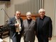 Il trio dei musicisti ospiti: Marco Bellone,Michelangelo Pepino e Giuseppe Allione