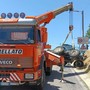 Trattore si ribalta sulla salita di Canove a Priocca, illeso il conducente Trattore si ribalta sulla salita di Canove a Priocca, illeso il conducente