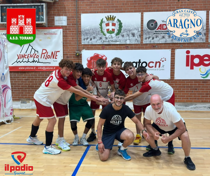 VOLLEY GIOVANILE / Il Toirano vince il torneo Under 17 "Sotto la Torre" di Mondovì VOLLEY GIOVANILE / Il Toirano vince il torneo Under 17 "Sotto la Torre" di Mondovì