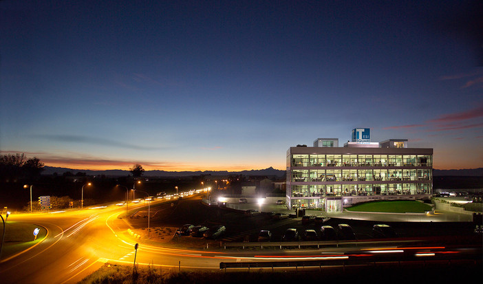 Gli headquarters di Tesisquare Gli headquarters di Tesisquare