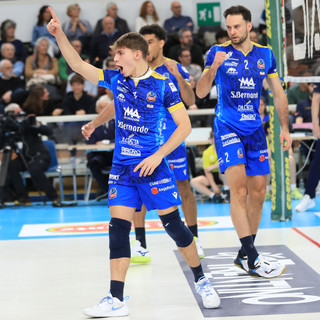 Occasione di visibilità per il giovane Matteo Bonomi nella partita di Trento (Foto Beatrice Bramardi)