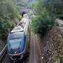 Il treno fermo alla stazione di Airole Il treno fermo alla stazione di Airole
