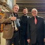 Il Musical Trio formato dal tenore Michelangelo Pepino, dal trombettista Marco Bellone e dal pianista Lorenzo Martini