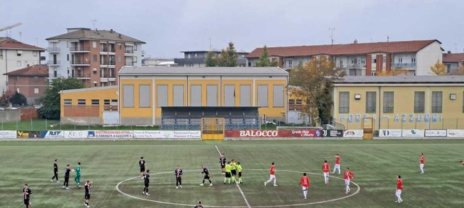 Uno scatto della sfida di campionato al Pochissimo