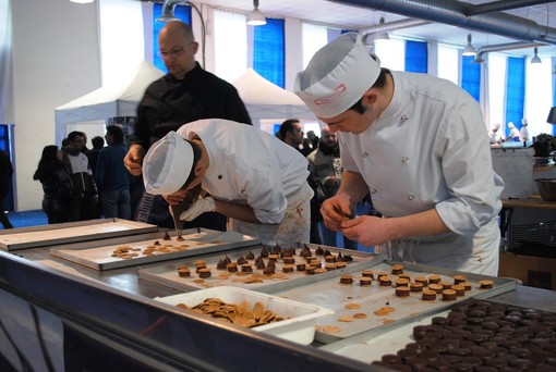 Una delle scorse edizioni di "Un Borgo di Cioccolato"