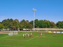 Un calcio di punizione del Saluzzo