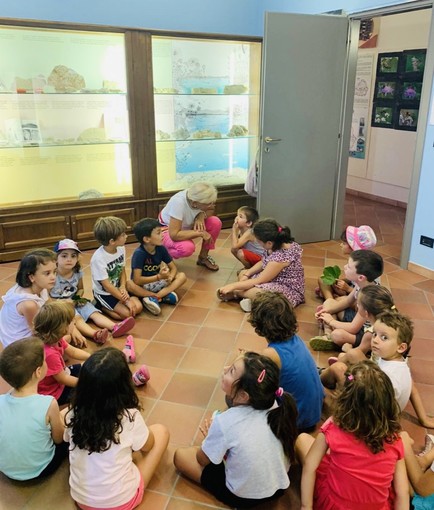 Vezza d'Alba, curiosità e partecipazione per i bimbi dell’Estate Ragazzi in visita al Museo Naturalistico