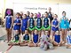 Le ginnaste dell'Asd Evolution che hanno partecipato alla Prima Prova del Torneo “Giovani Farfalle”