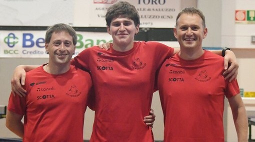 La formazione di B1: Alessandro Soraci, Andrea Garello, Mattia Garello La formazione di B1: Alessandro Soraci, Andrea Garello, Mattia Garello