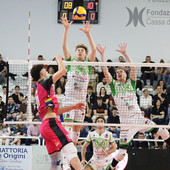 Porto Viro si dimostra bestia nera di Cuneo e vince anche la prima sfida dei Quarti di Coppa Italia (Foto: Delta Volley)