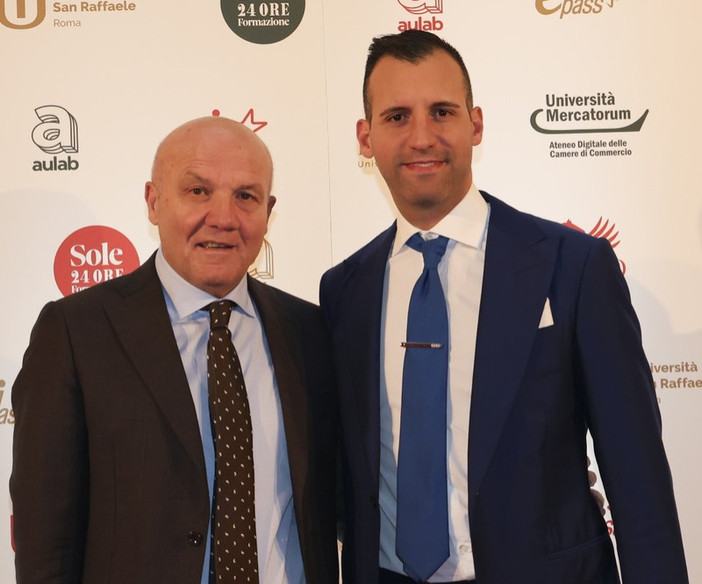 Da sinistra Carmine e Vincenzo, responsabili delle sedi cuneesi e imperiesi di Multiversity Group