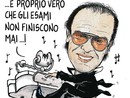 "Notte prima degli esami", la vignetta di Danilo Paparelli "Notte prima degli esami", la vignetta di Danilo Paparelli