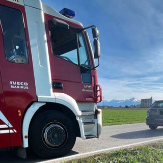 Incidente ieri a Murazzano: a scontrarsi un'auto e una moto