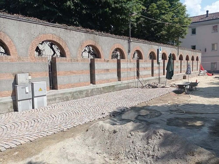 Il secondo cantiere ha riguardato via Accademia