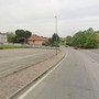 Un tratto di via Spandre