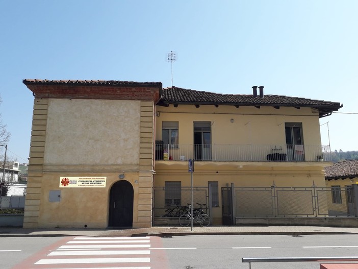Il Centro di prima accoglienza in via Pola
